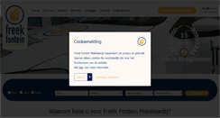 Desktop Screenshot of freekfontein.nl
